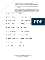 Examen de Balanceo de Ecuaciones Quimicas