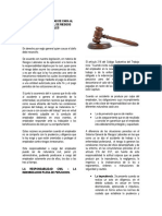 La Responsabilidad de Cara Al Sistema General de Riesgos Profesionales 2012 Ruc