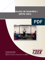 INS100 - Fire Instructor I (NFPA 1041) PM - Spanish