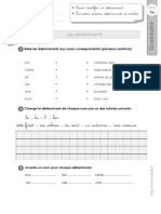 Ce2 Exercices Determinants