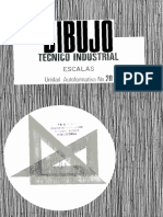 Dibujo técnico industrial: escalas de representación