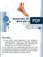 Desarrollo de Ortesis para Pie Caído