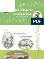 Alice in Wonderland Visual For Presentation