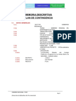 Memoria Descriptiva Plan de Contingencia Politecnico Juliaca