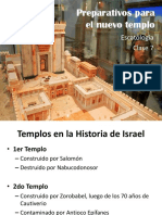 Escatologia 7 Preparativos Del Nuevo Templo