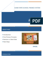 Unveiling Policy Project: "Principles of A Sound State School Finance System"