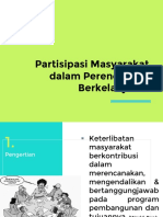 Partisipasi Publik Dalam Perencanaan Ber