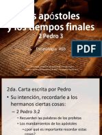 Escatologia 6b Apostoles y Los Tiempos Finales