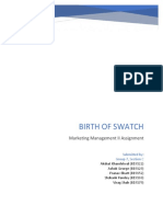 Birth of Swatch