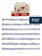 Besos - en - Guerra. Morat - Partitura Flauta-Flauta - 1 PDF