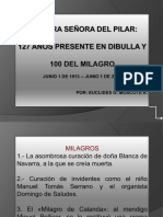 Charla Sobre Nuestra Señora Del Pilar y Los Cien Años de Su Milagro