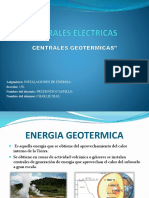 Centrales Geotermicas.