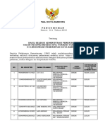 Pengumuman Hasil Seleksi Administrasi CPNS Pemkot Bandung 2019