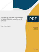 Gender Segmented Labor Markets and The Effects of Local Demand Shocks2