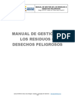 Manual Gestion Residuos Desechos Peligrosos 2017