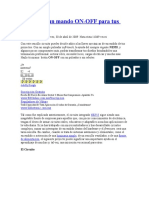 Construye Un Mando On OFF PDF