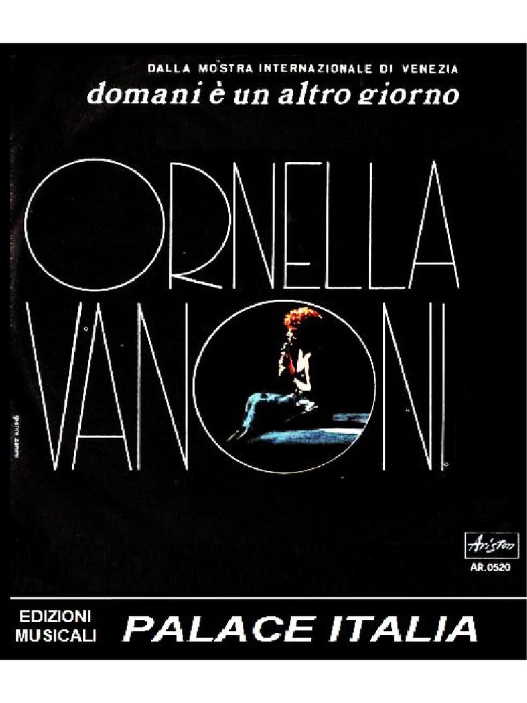 Ornella Vanoni Domani E Un Altro Giorno