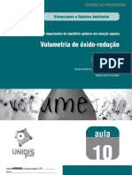 Volumetria redox: determinação de concentrações por titulação