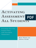 Lesson Plans and Informative Assessment PDF