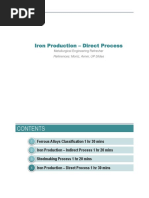 Iron - Direct Reduction Process