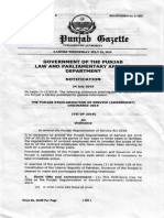 Punjab Regularization of Service Amendment Ordinance 2019 PDF