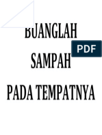 Buanglah Sampah