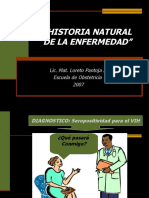 Historia Natural y Niveles de Prevencion 2007