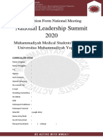 Application Form NLS 2020 Aceh