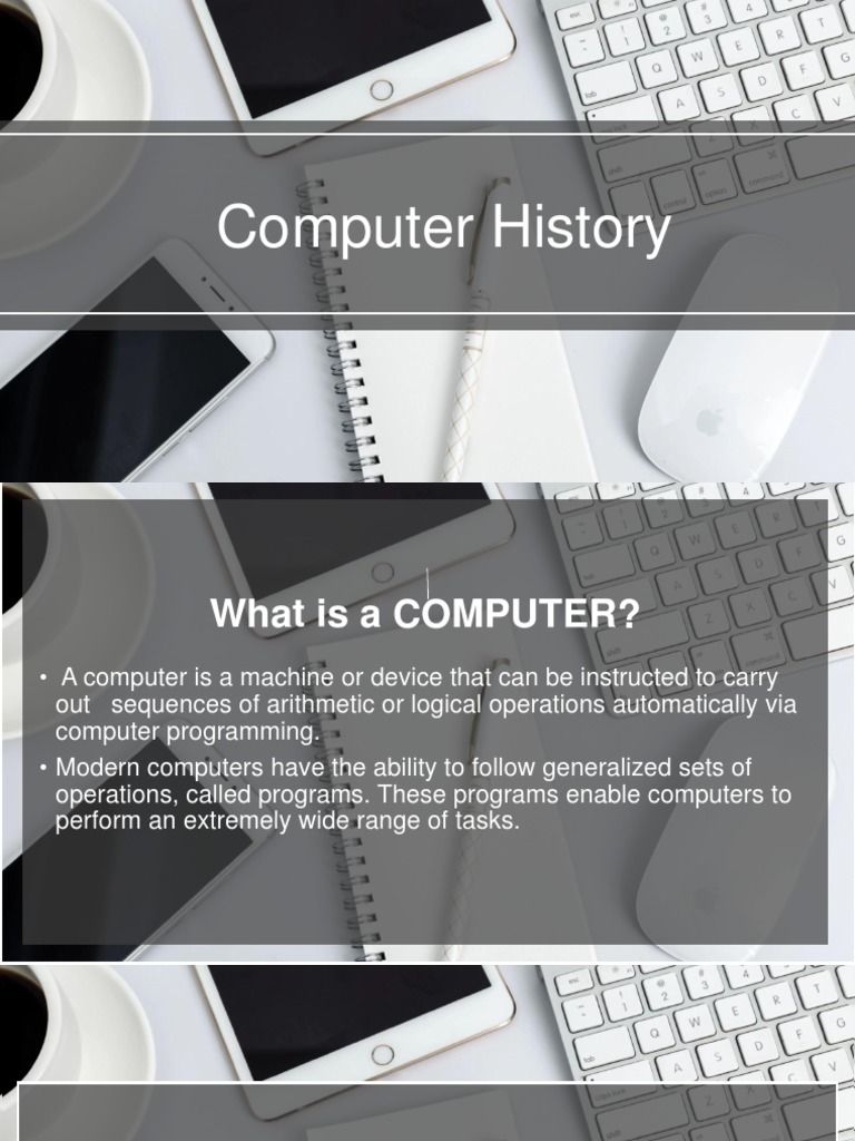 Evolution of Computer Technology | PDF | Personal Computers | Central ...