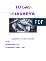 Tugas Prakarya Budidaya Ikan