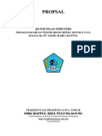 Proposal Kunjungan Industri PDF