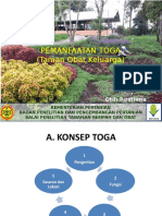 Toga Tot 2019 Pemanfaatan