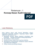 Ruang lingkup Audit Internal