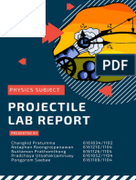 Projectile Lab Report