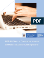 Documento Maestro del Modelo de Arquitectura Empresarial V1.0.pdf