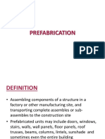 PREFABRICATION