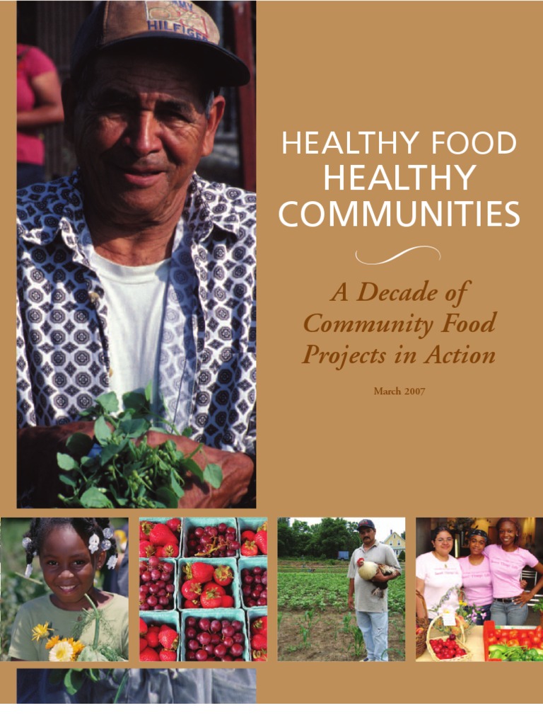 Community Food Projects Overview | PDF | Food Security | School Meal