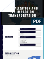 Globalization and Its Impact On Transportation