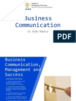 Chapter 1 - Business Communication, Management and Success - Economic Enviroment of Business