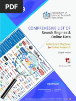 List of Search Engines and Online Data - 2019 | PDF | Web Search ...