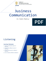 Chapter 3 - Listening - Economic Enviroment of Business