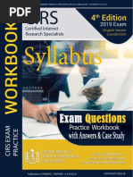 Web Research Training Preparation Workbook Syllabus