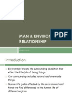 Man and Environment Ppt