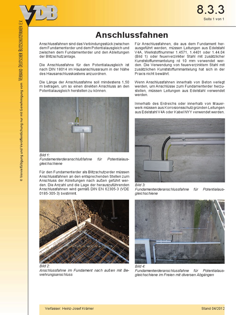 8 3 3 Anschlussfahnen | PDF