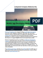 Mobile App Development Company Oklahoma City