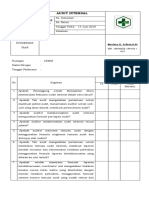 Daftar Tilik Kosong