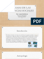 Ramas de Las Ciencias Sociales