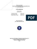 Leptospirosis Paper