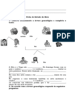 3º ano estudo meio - árvore genealógica