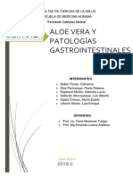 Aloe Vera y Patologias Gastrointestinales.